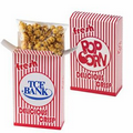 Striped Popcorn Box - Caramel Popcorn